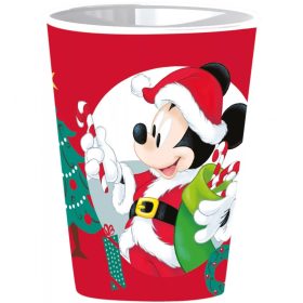 Disney Minnie and Mickey Karácsonyi műanyag pohár 260 ml 