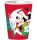 Disney Minnie and Mickey Karácsonyi műanyag pohár 260 ml 